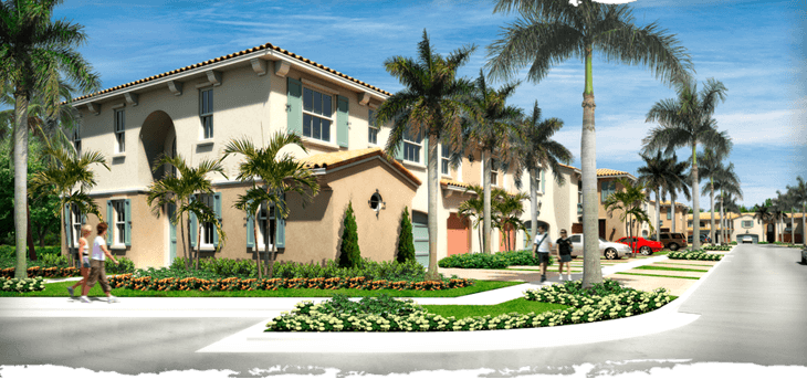 Trevi at the Gardens Palm Beach Gardens Townhouses for Sale